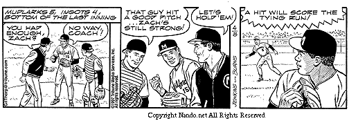 (Gil Thorp 97-04-06 comic strip)
