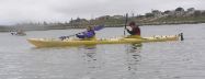 Kayakers Alissa and Brian